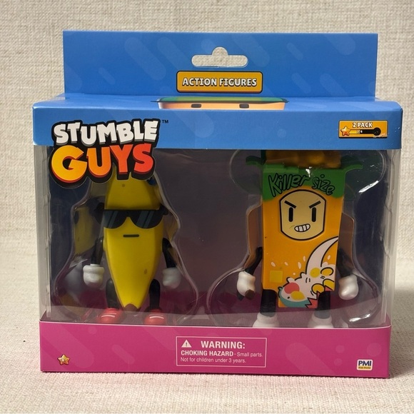 Other - Stumble Guys Banana Guy & Cereal Killer Legendary Figure Pack